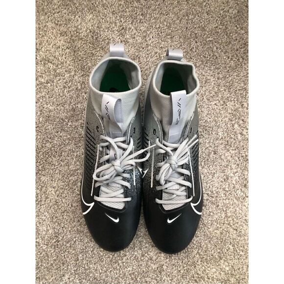Nike Vapor Edge Pro 360 2 Men’s Football Cleats Metallic Silver Black Size 14 main image 6